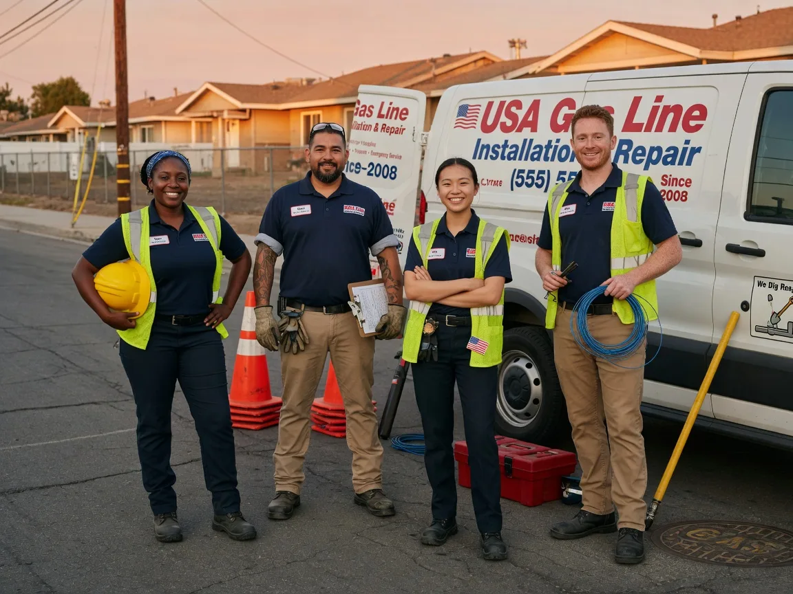 Gas Line Installation company in Placedo, TX